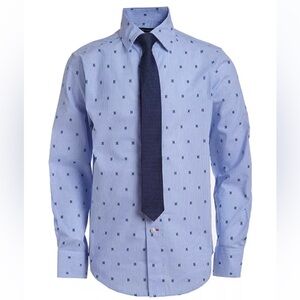 Tommy Hilfiger Boys NWT H Logo Dress Shirt